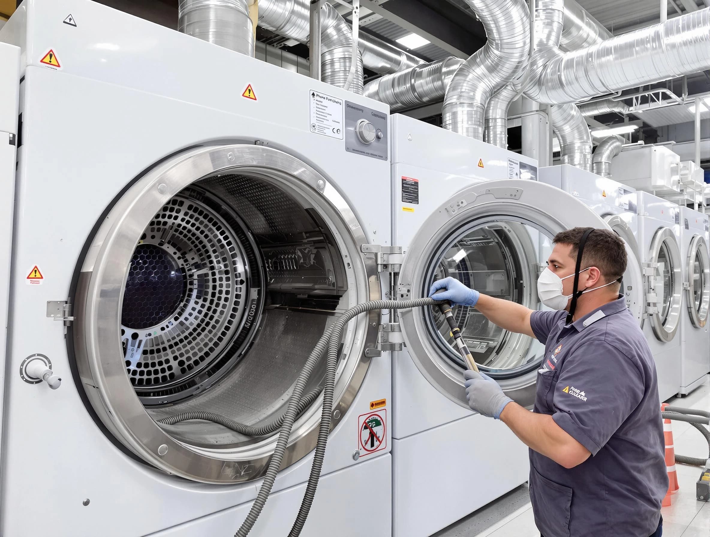 Industrial-grade dryer vent cleaning by Rostraver Dryer Vent Cleaning in Rostraver