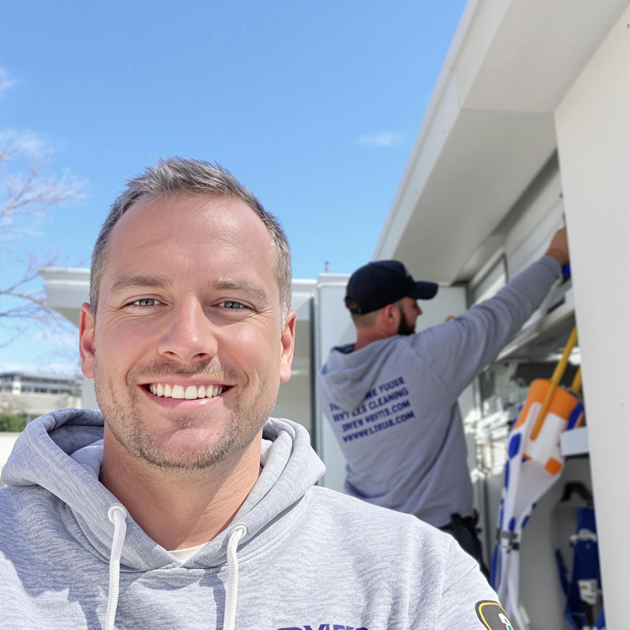 The Rostraver Dryer Vent Cleaning team.
