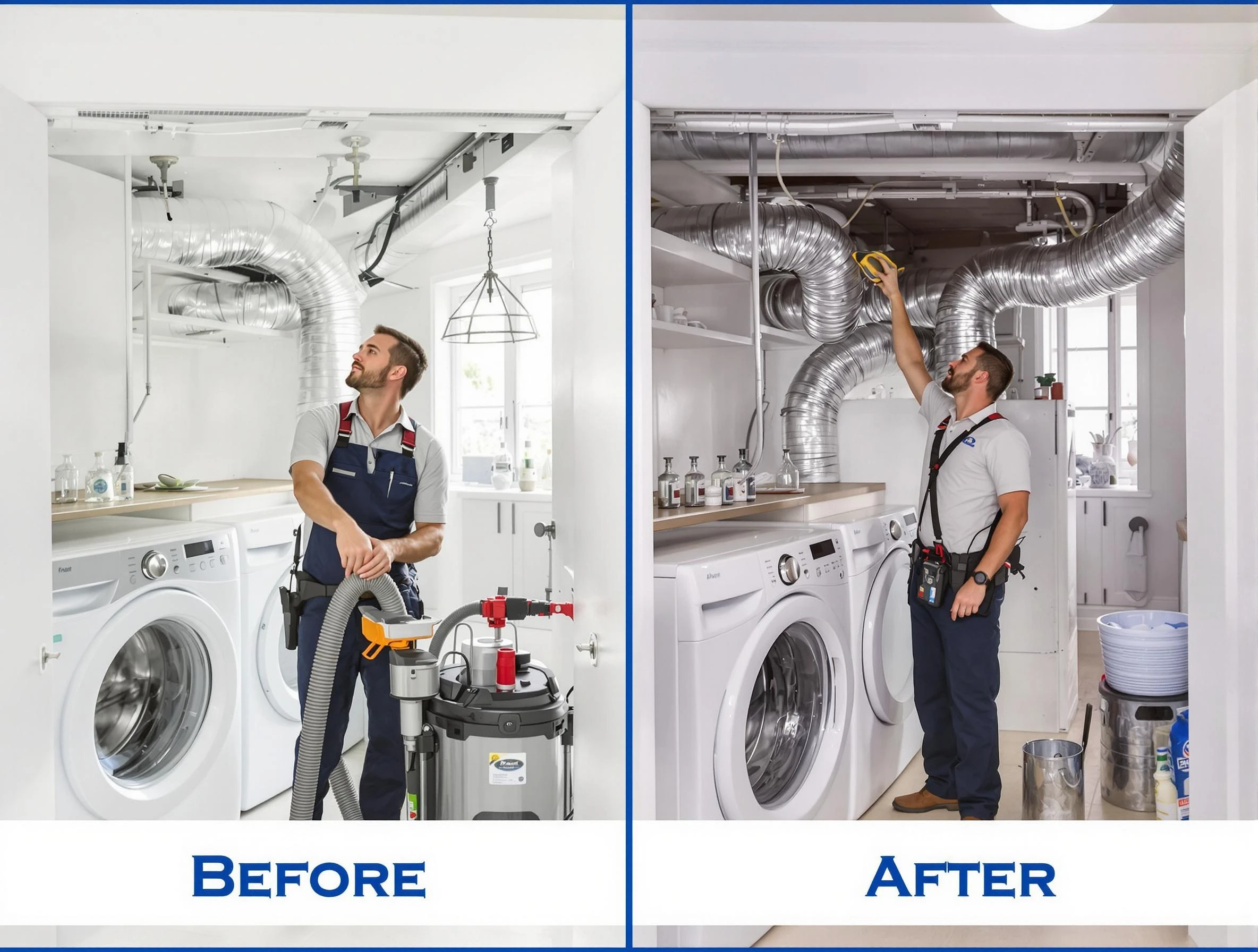 Expert gas dryer vent cleaning by Rostraver Dryer Vent Cleaning in Rostraver