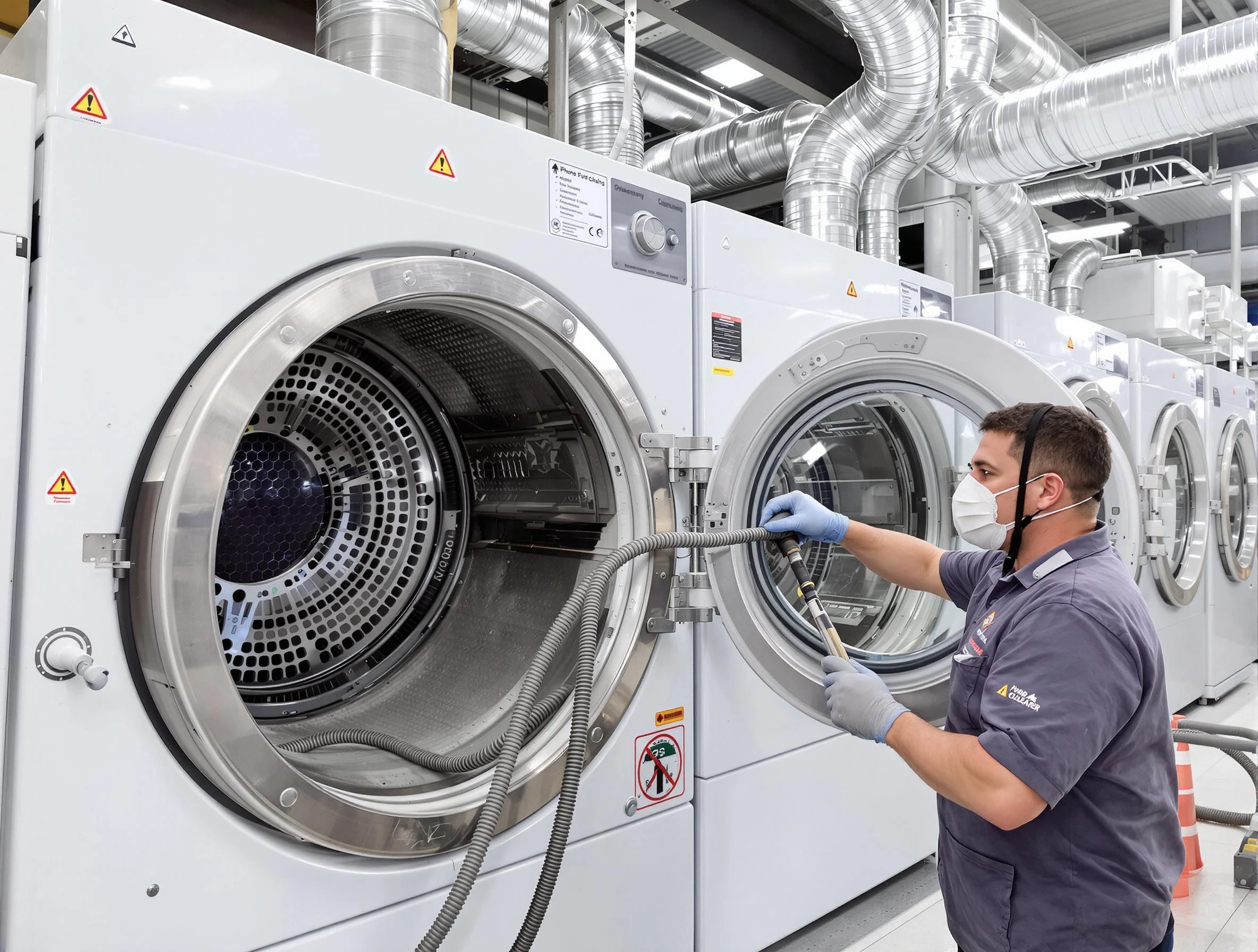Industrial-grade dryer vent cleaning by Rostraver Dryer Vent Cleaning in Rostraver